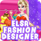 Elsa Fashion Designer spēle