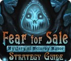 Fear For Sale: Mystery of McInroy Manor Strategy Guide spēle