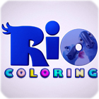 RIO Movie Coloring spēle