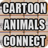 Cartoon Animal Connect spēle