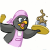 Penguin Diner spēle
